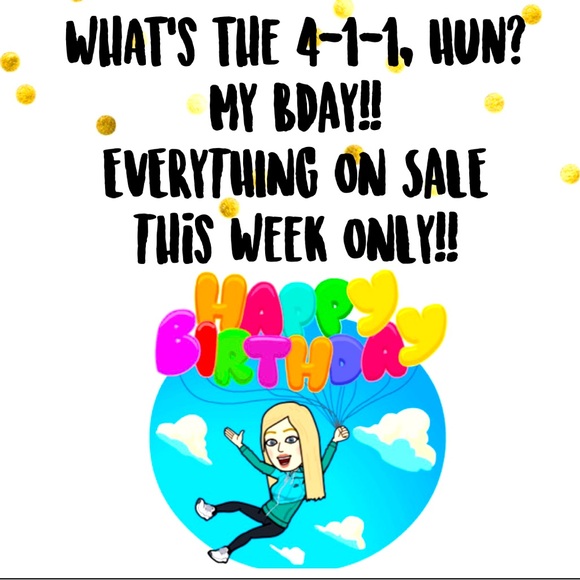 BDAY SALE🥳Most OFFERS ACCEPTED!